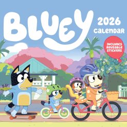 Alternative view of Bluey 2027 Square Wall Calendar