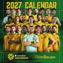 Socceroos 2027 Square Wall Calendar