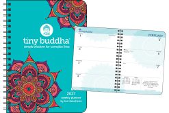 Tiny Buddha 2027 Monthly/Weekly Planner Diary