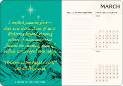 Alternative view of Court of Thorns and Roses 2027 Monthly/Weekly Planner Diary