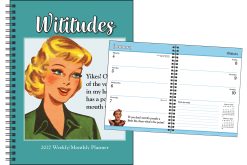 Wititudes 12-Month 2027 Monthly/Weekly Planner Diary