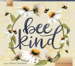 Bee Kind 2027 Linen Env Brush Dance FOIL