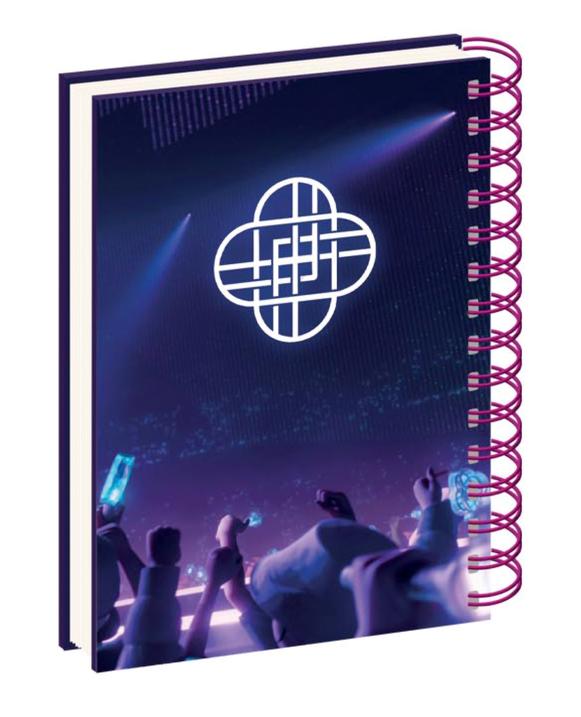 Alternative view of Kpop Demon Hunters 2027 A5 Diary