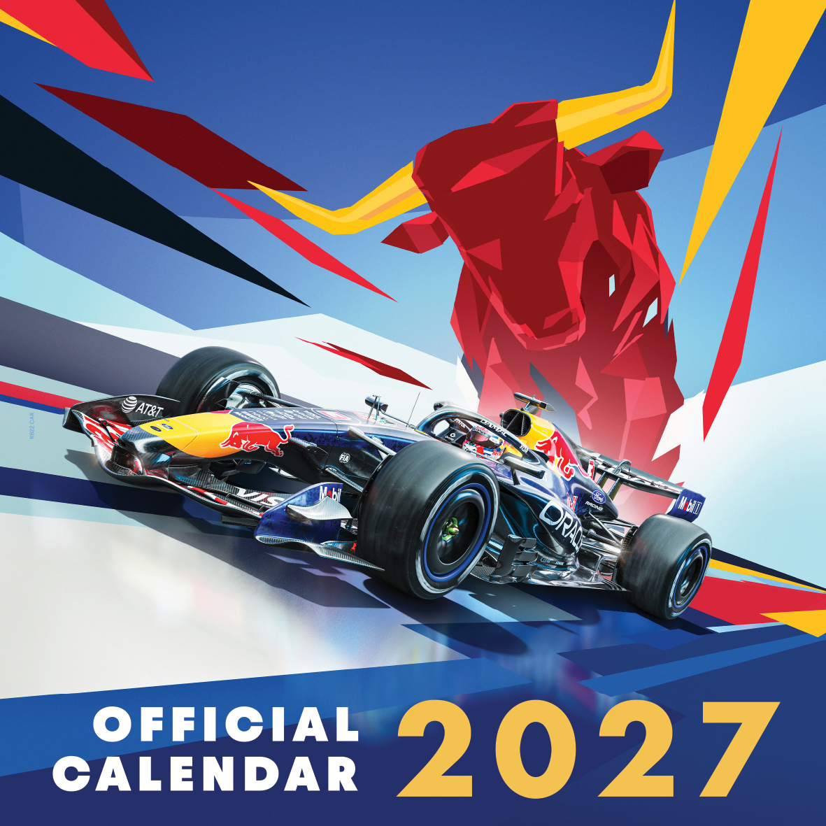 Formula 1 - Red Bull Racing - Official Calendar 2027 Square Wall Calendar