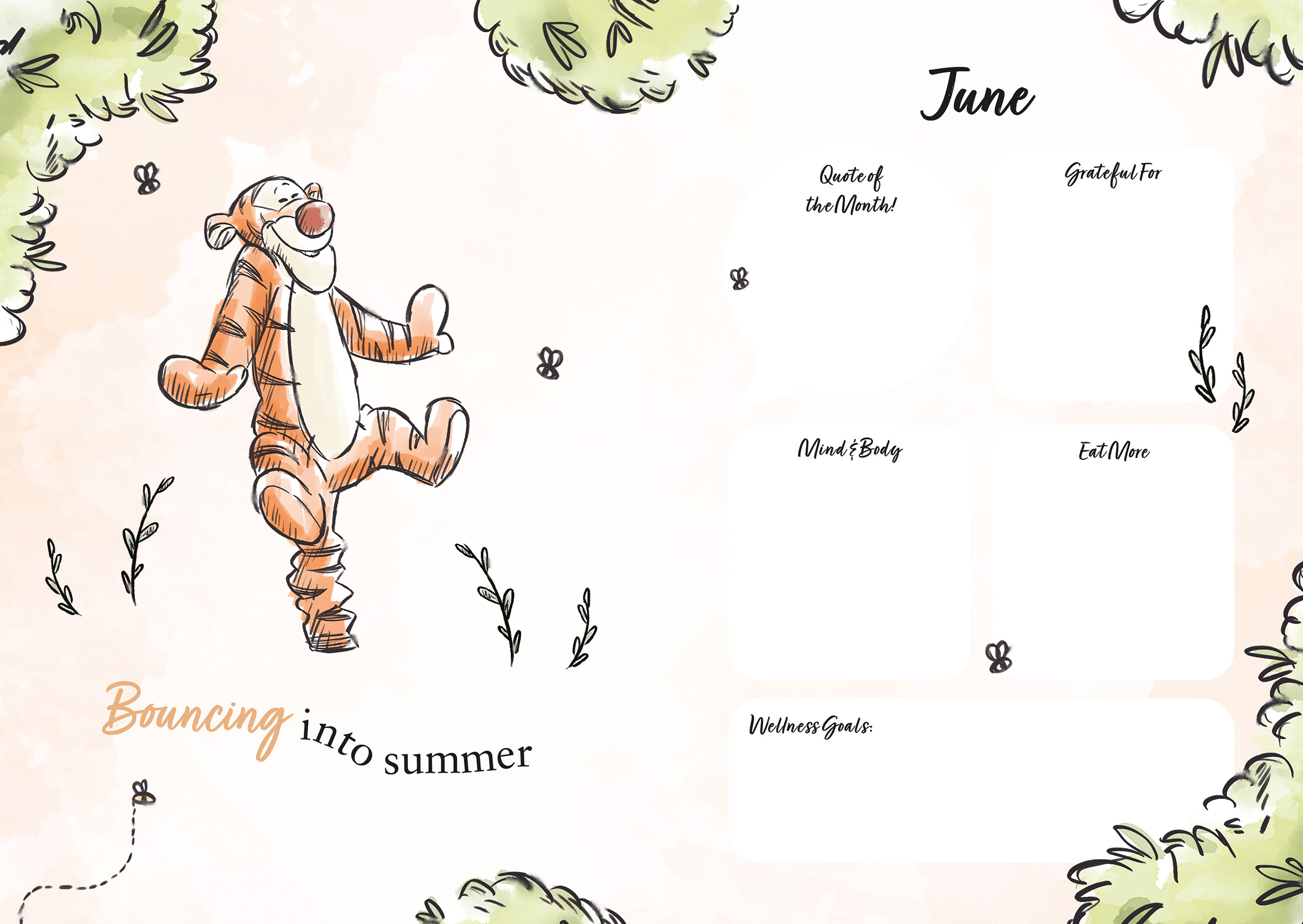 Alternative view of Winnie The Pooh Classic 2027 A5 Diary