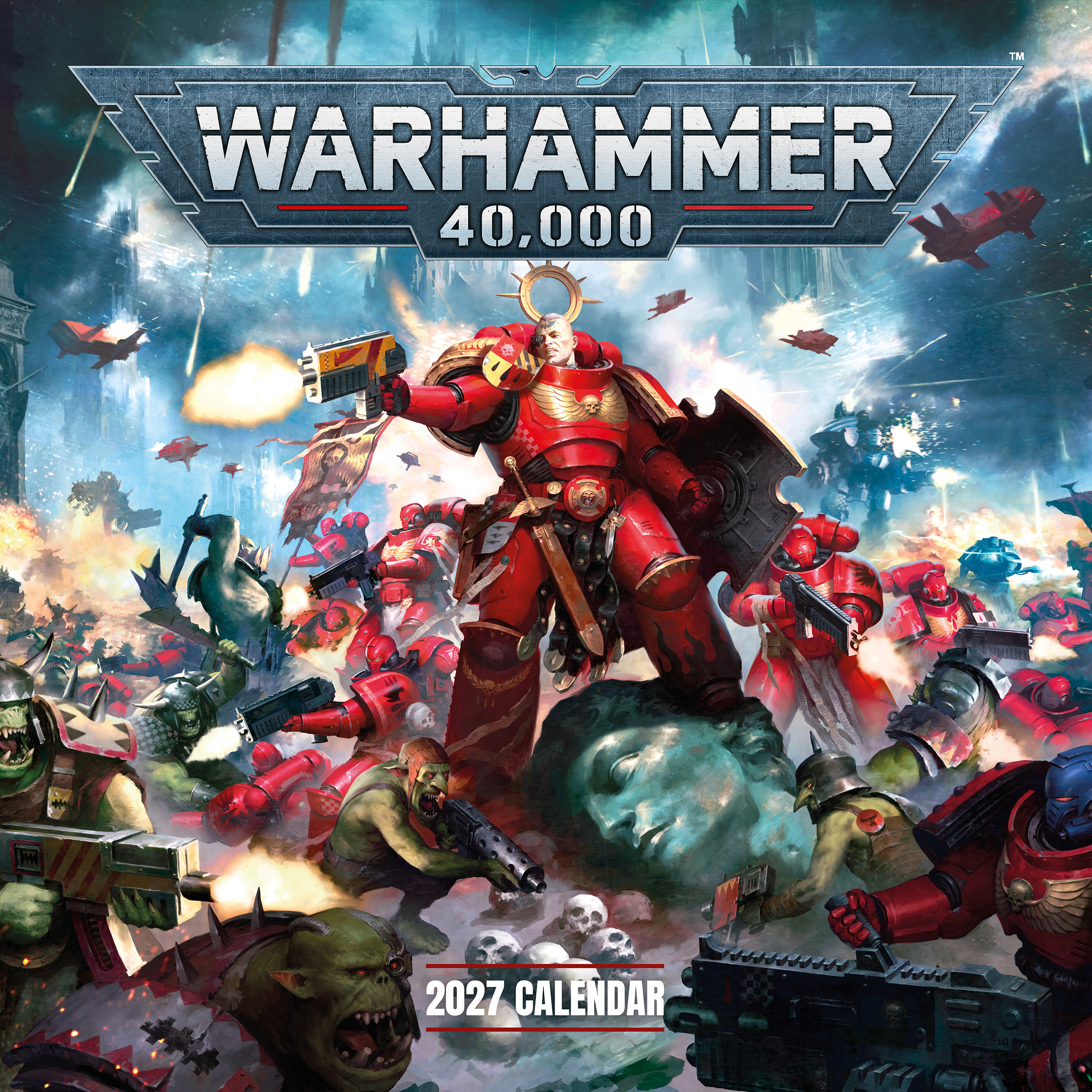 Warhammer 2027 Square Wall Calendar