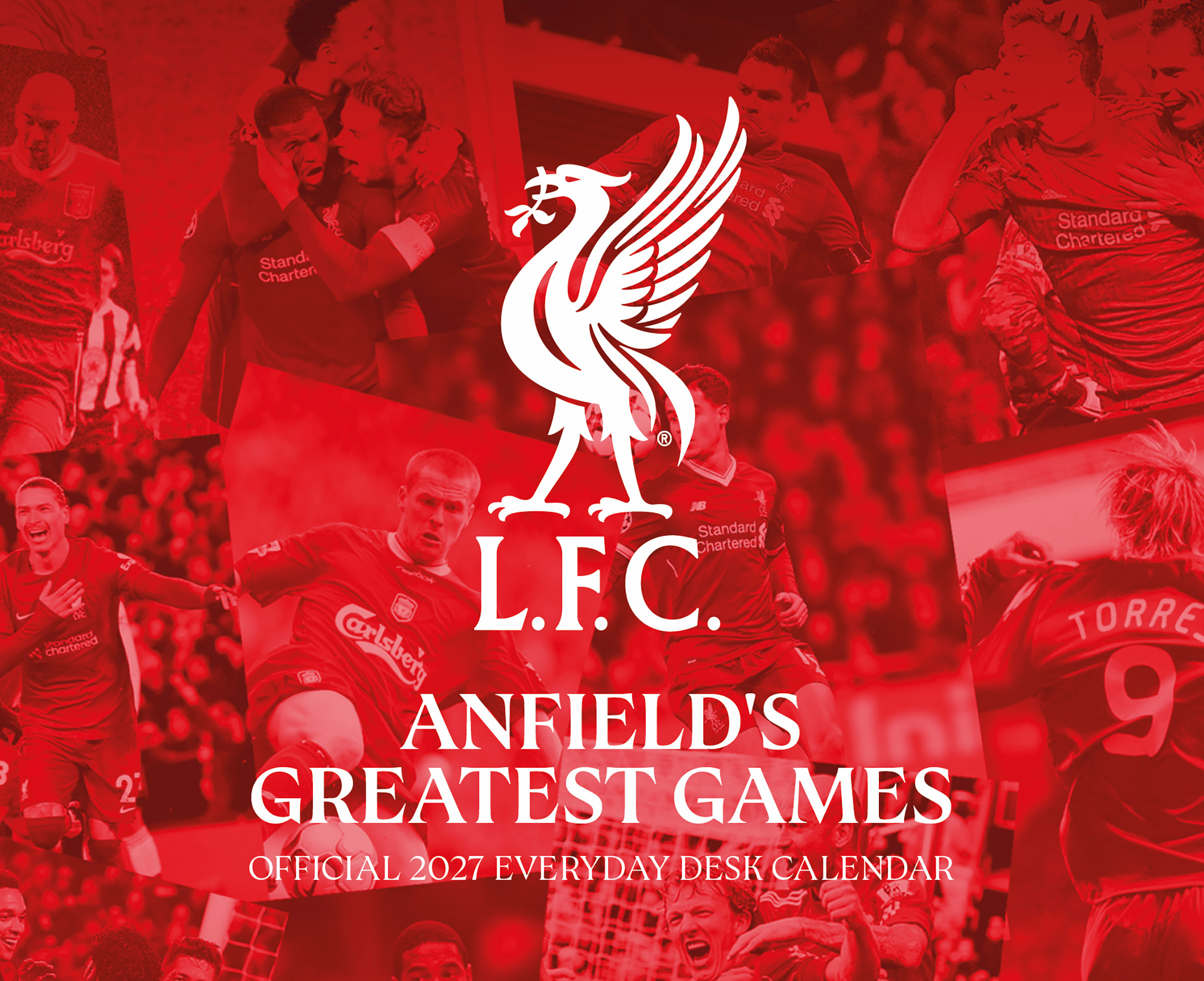 Liverpool FC 2027 Boxed Desk Calendar