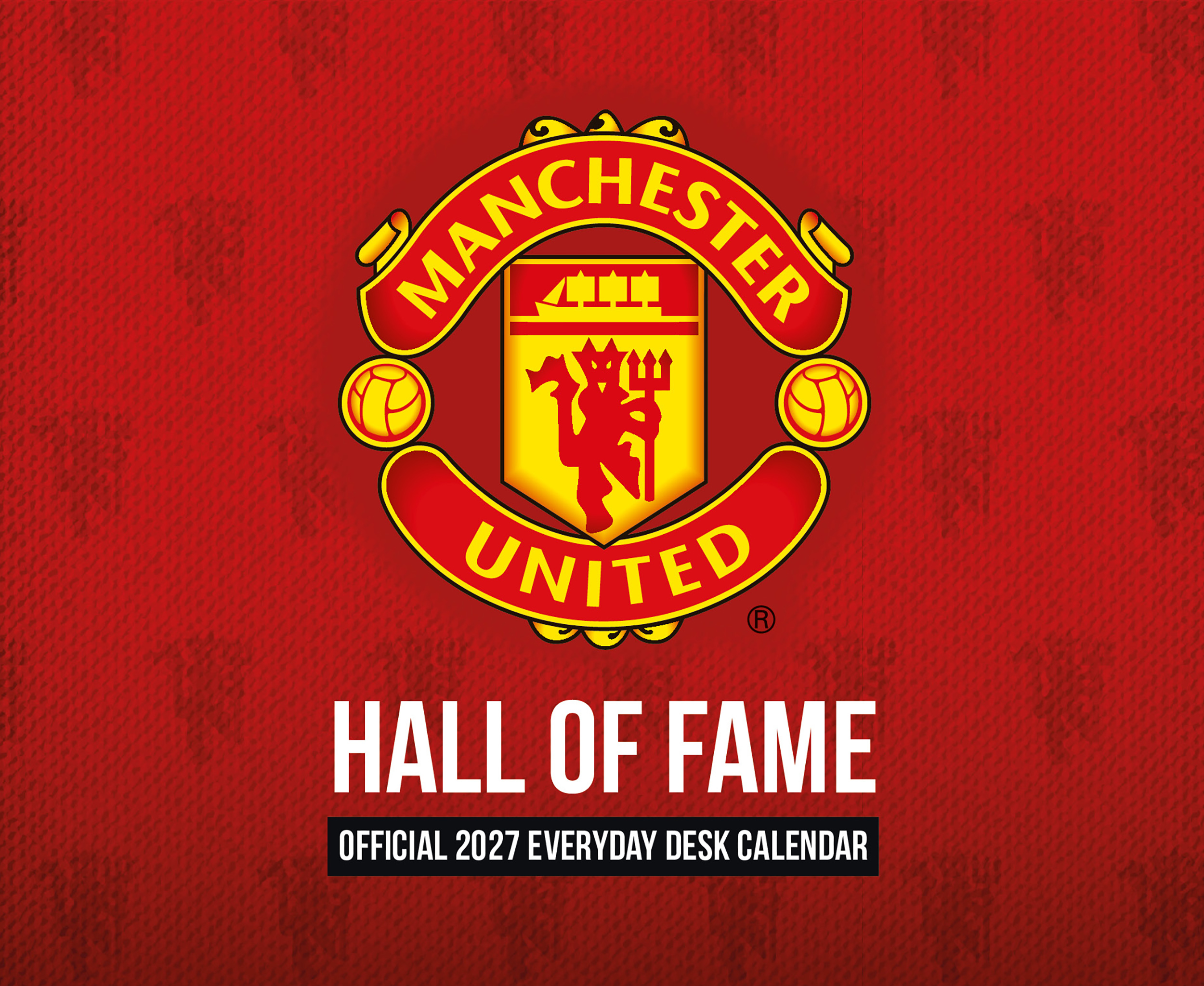Manchester United 2027 Boxed Desk Calendar